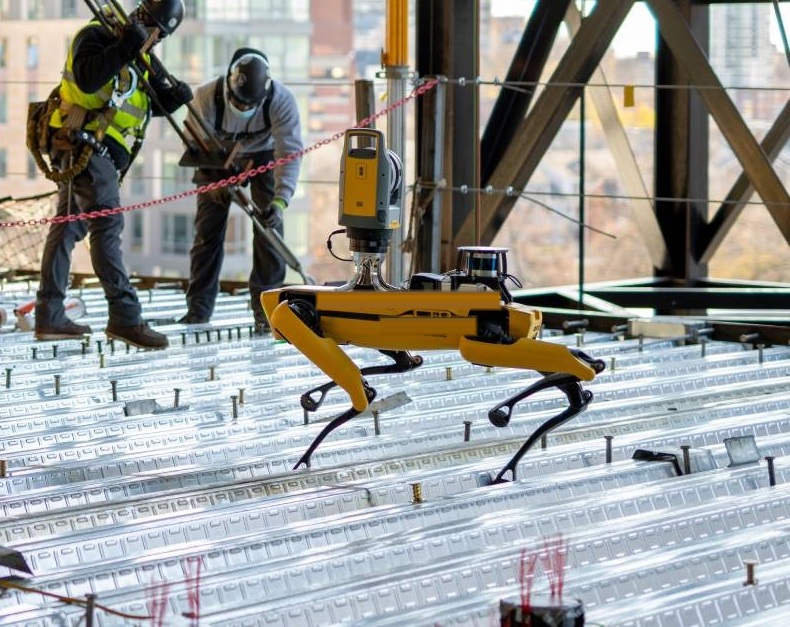 Industrial inspection with LiDAR-equipped robot
